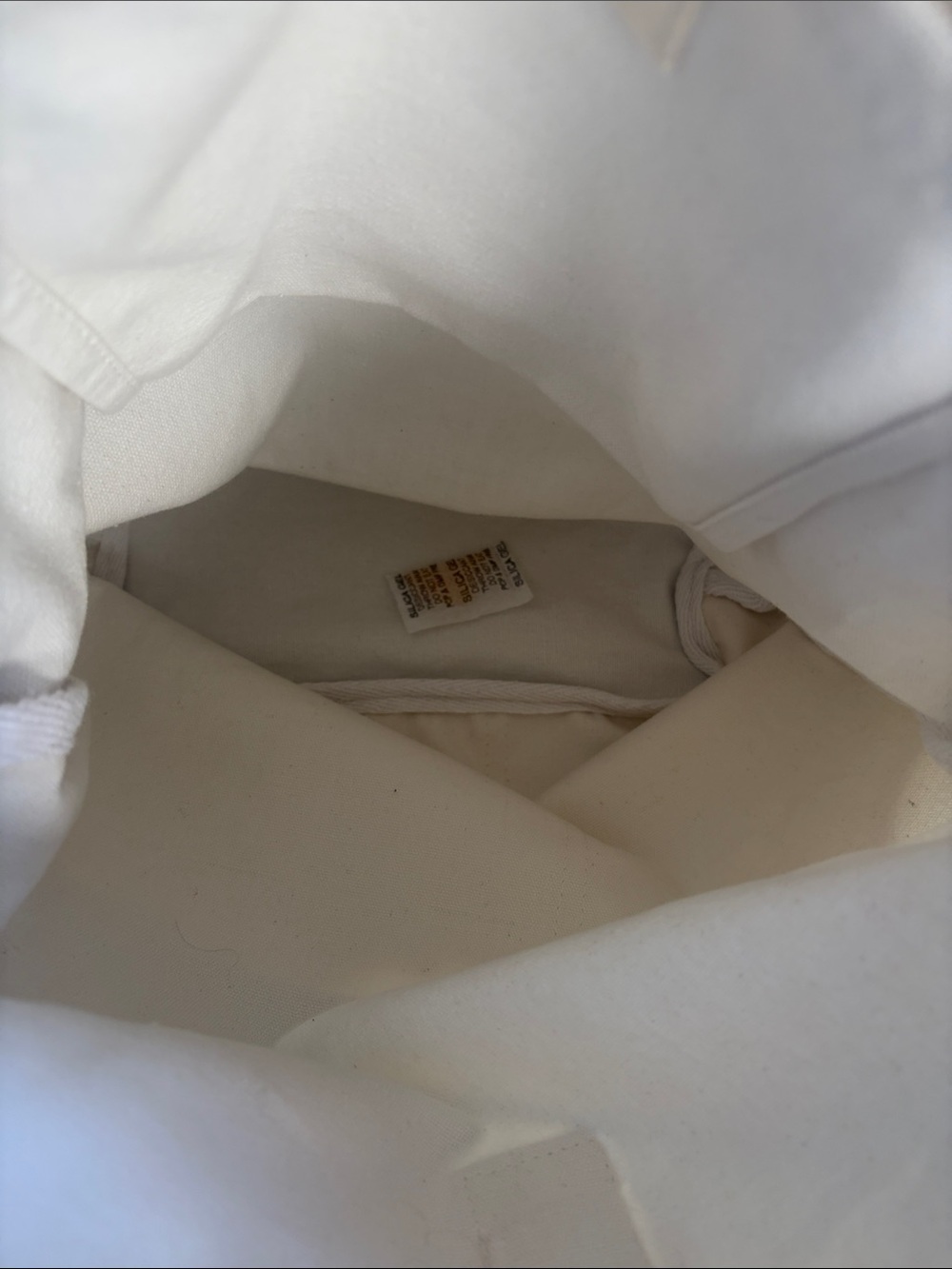 LAUDE the Label Organic Cotton Convertible Backpack Bag - Like New - Picture 3 of 10